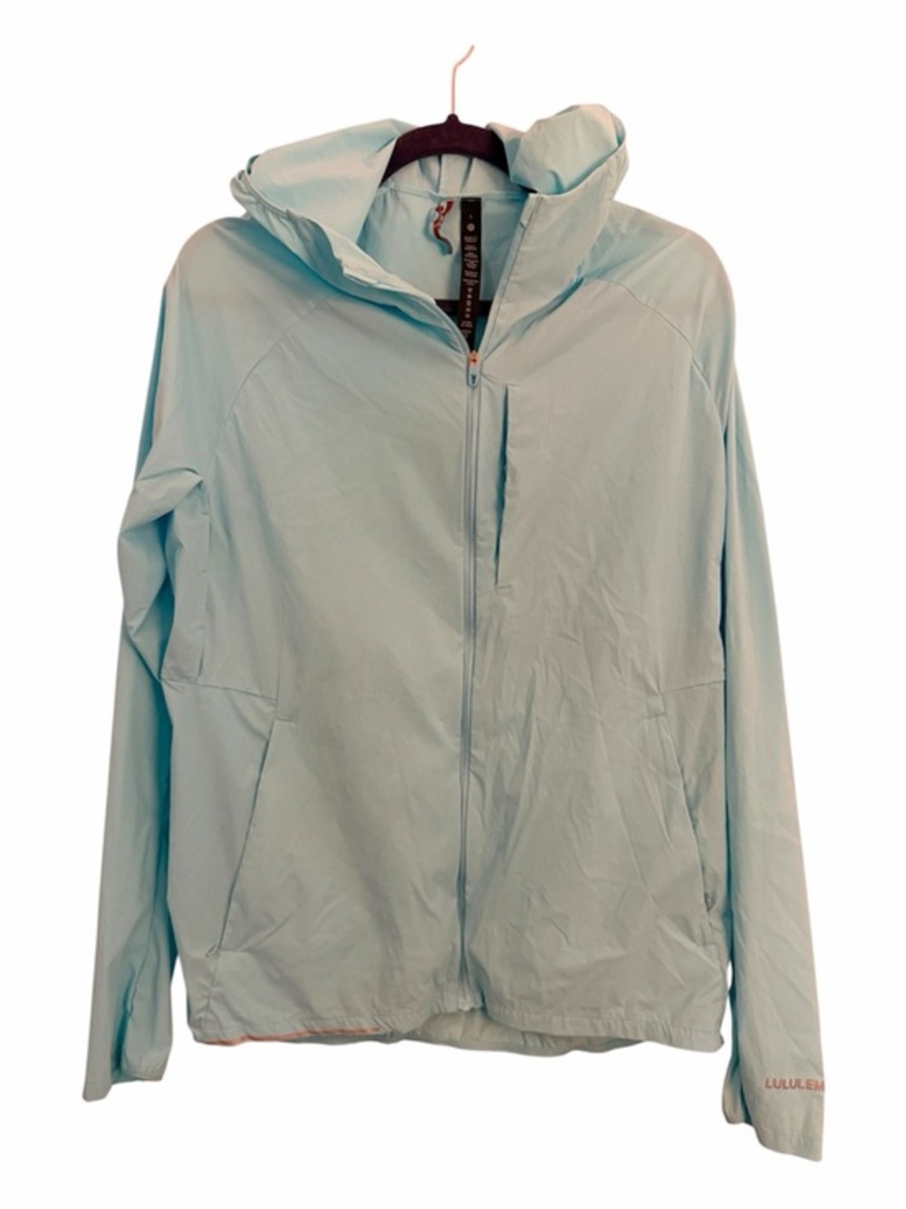 LULULEMON L Men’s Fast and Free Stretch Windproof Zip Hoodie Jacket